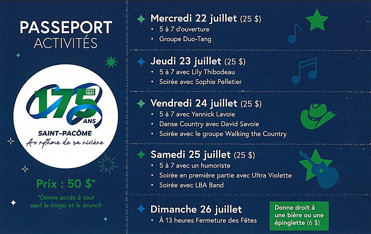 Passeport du 175e